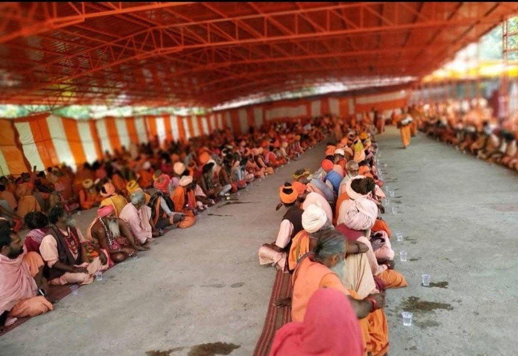 Daily Pilgrim Annadan Bhandara Feast