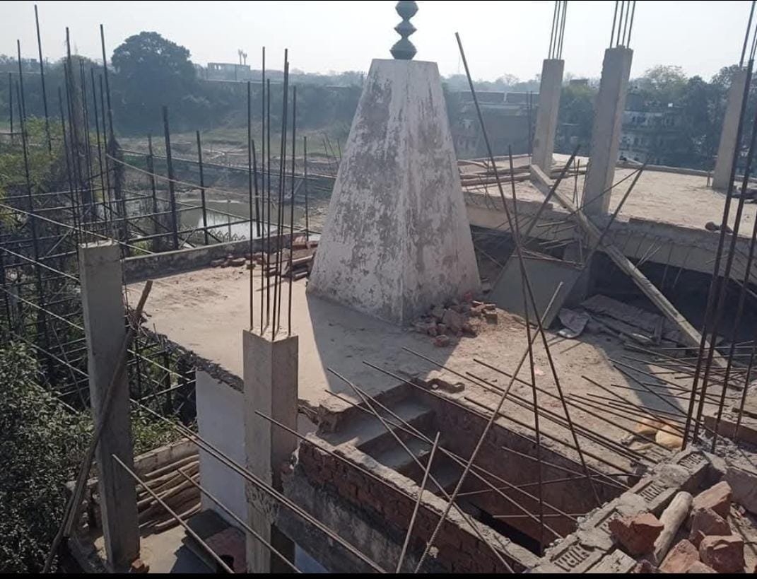Ancient Temple Shikhara Reconstruction